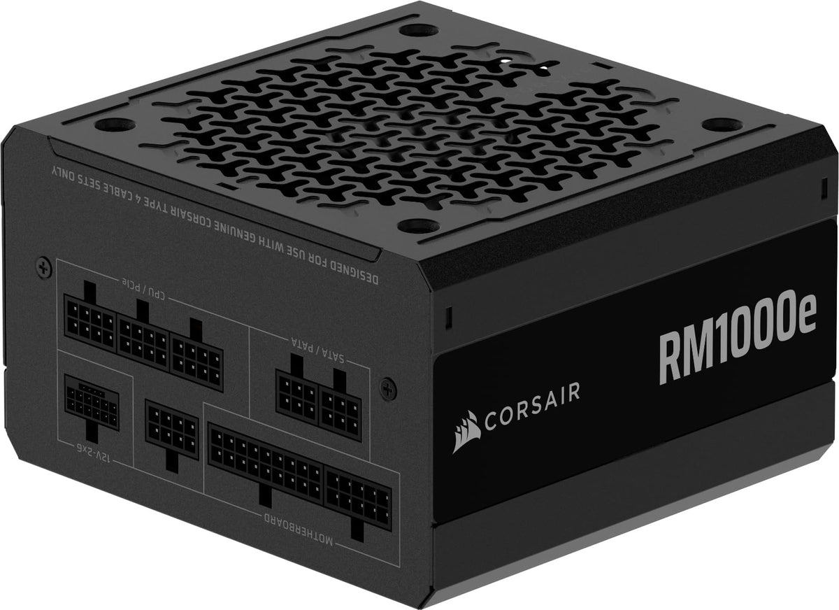 CORSAIR RM850e (2025) Fully Modular Low-Noise ATX Power Supply – Black