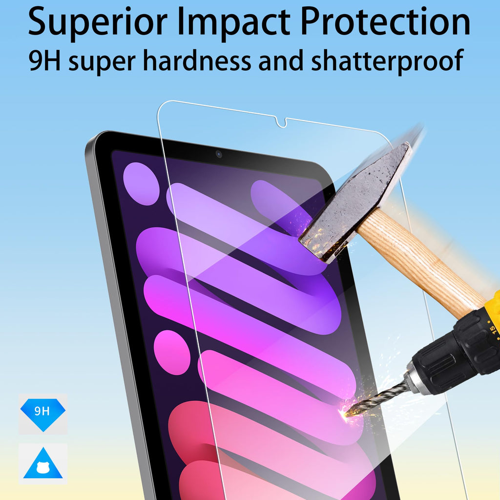 4youquality 2-Pack for iPad Pro 11" & iPad Air 5/4 10.9" Screen Protector