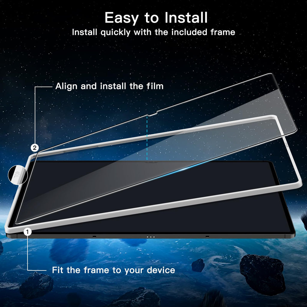 JETech Screen Protector for Samsung Galaxy Tab S8 Ultra 14.6", 2-Pack