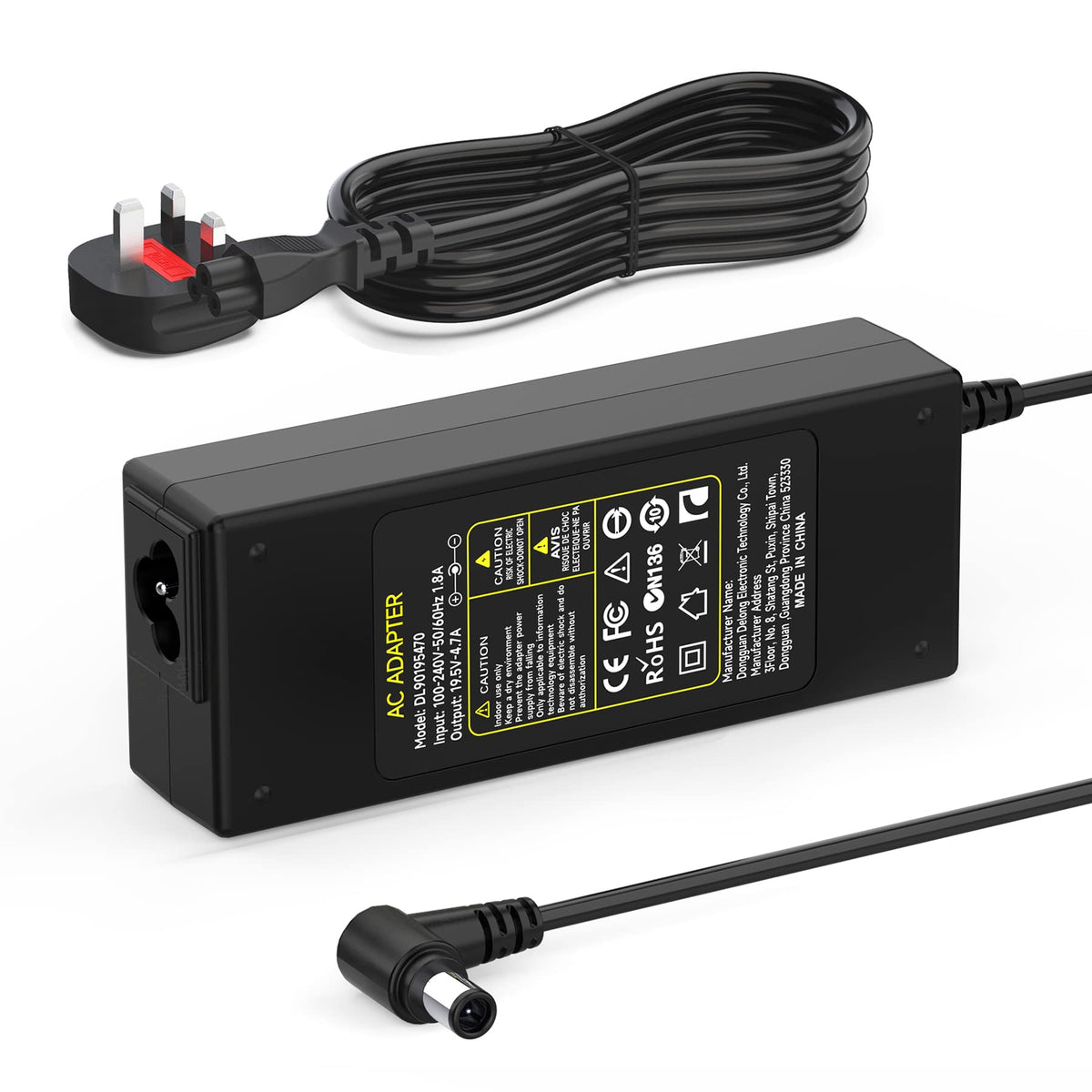 65W Laptop Charger Compatible with Microsoft Surface Pro Laptop Book Go