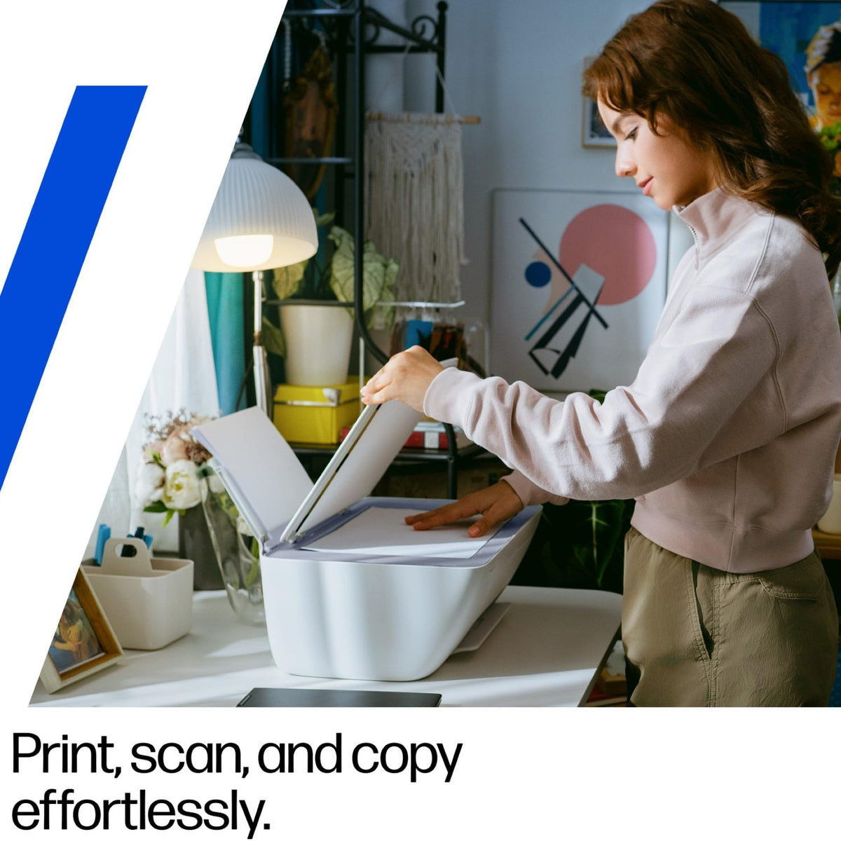 HP DeskJet 2921 All In One Printer | Colour | Wireless | Easy Setup & Reliable Wi-Fi | 3 months free Instant Ink Included | Print, Scan & Copy