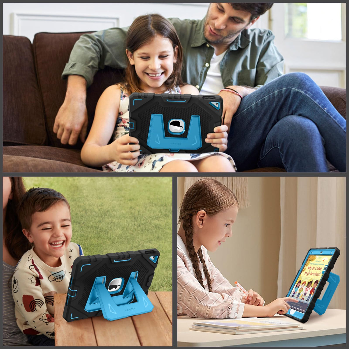 FINTIE Kid-Friendly Case for iPad 9th / 8th / 7th Generation 10.2 Inch