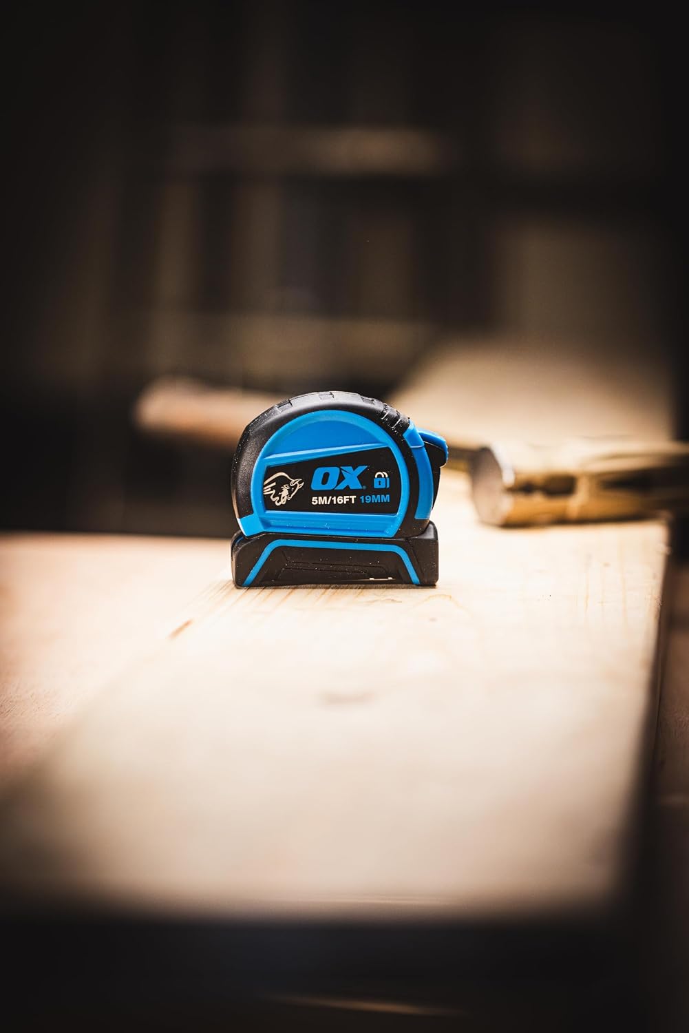 OX Pro Dual Auto Lock Tape Measure 5m, Magnetic Hook, Metric & Imperial