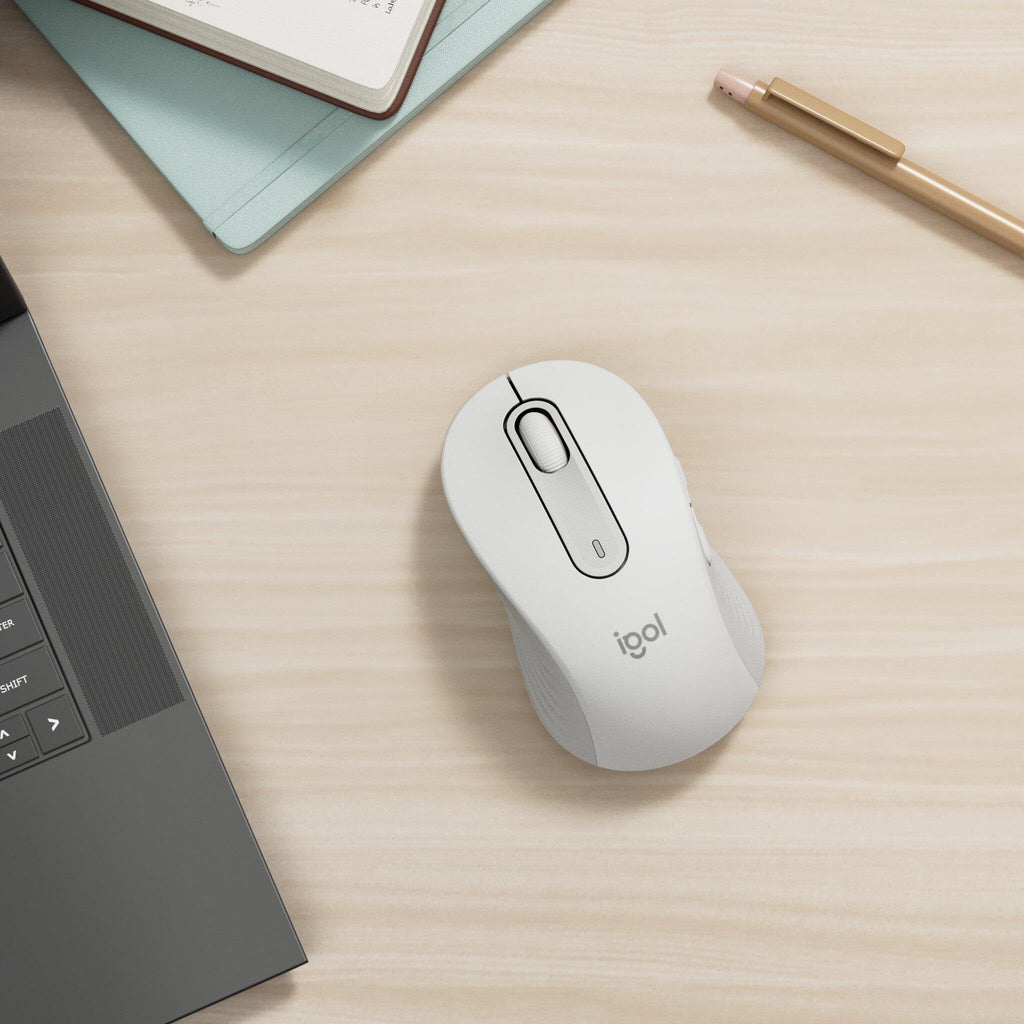 Logitech Signature M650 L Full Size Wireless Mouse - For Large Sized Hands