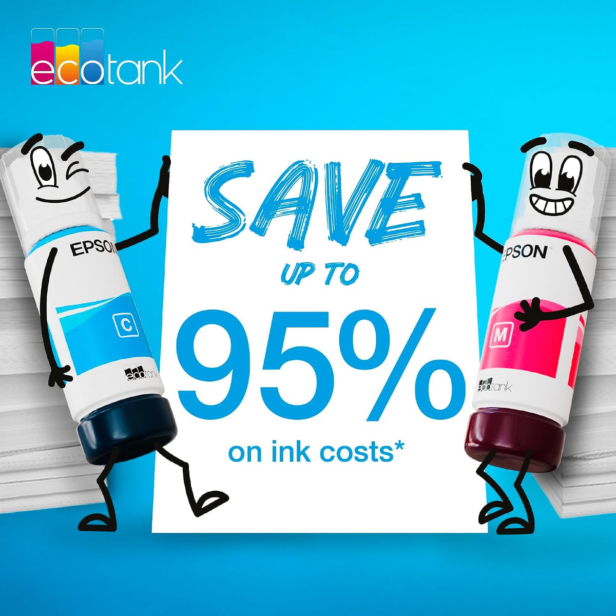 Epson EcoTank 104 Black Genuine Ink Bottle, Amazon Dash Replenishment Ready