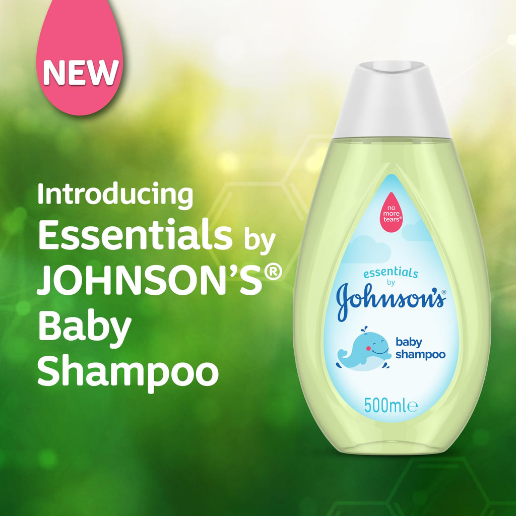 Johnson’s Baby Shampoo 500ml (Pack of 1) NO MORE TEARS®