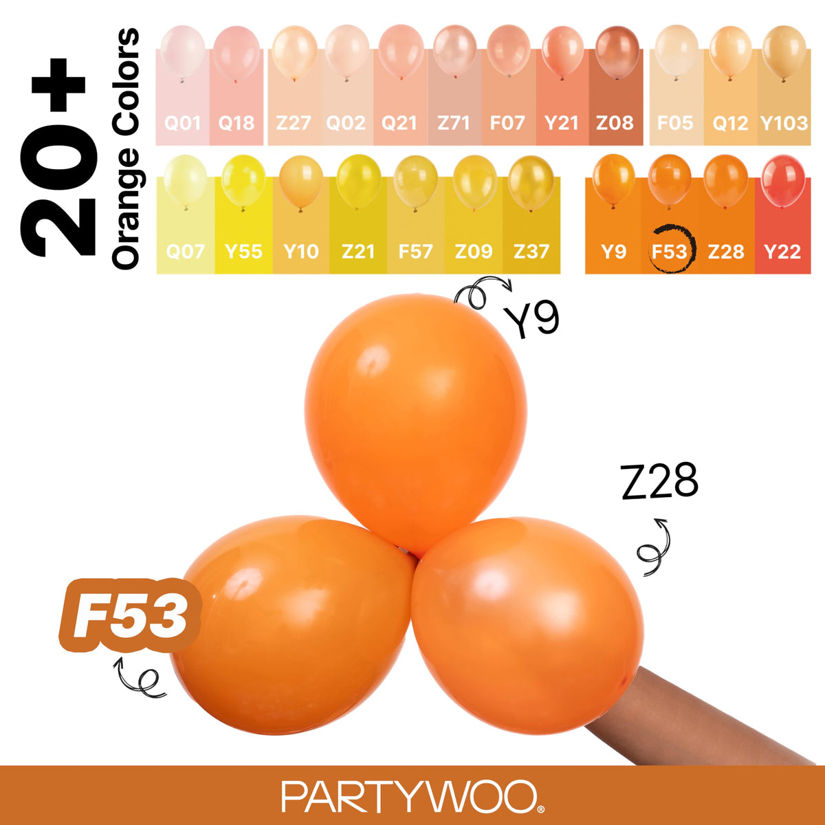 PartyWoo Light Blue Balloons 101pcs Baby Pastel Sky Aqua Blue Color 12 Inch
