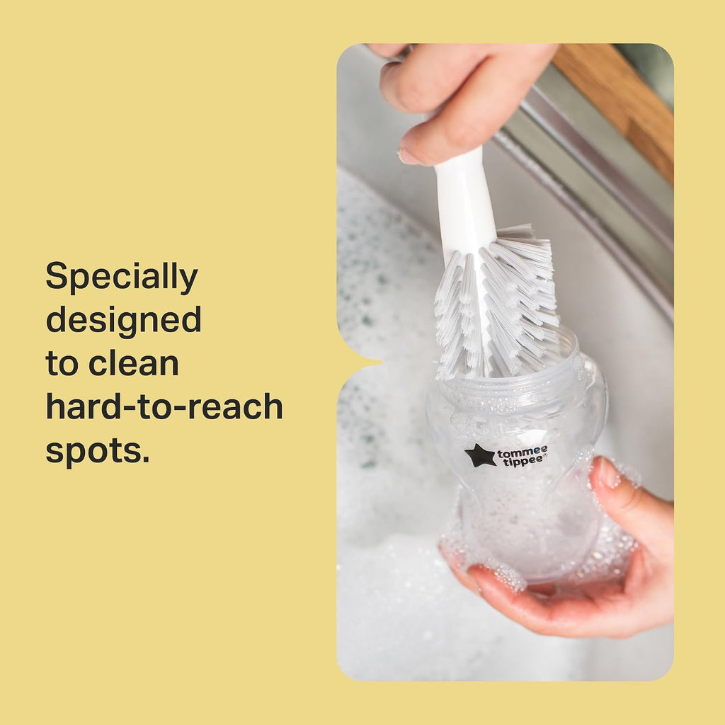 Tommee Tippee Closer to Nature 2-in-1 Baby Bottle Brush