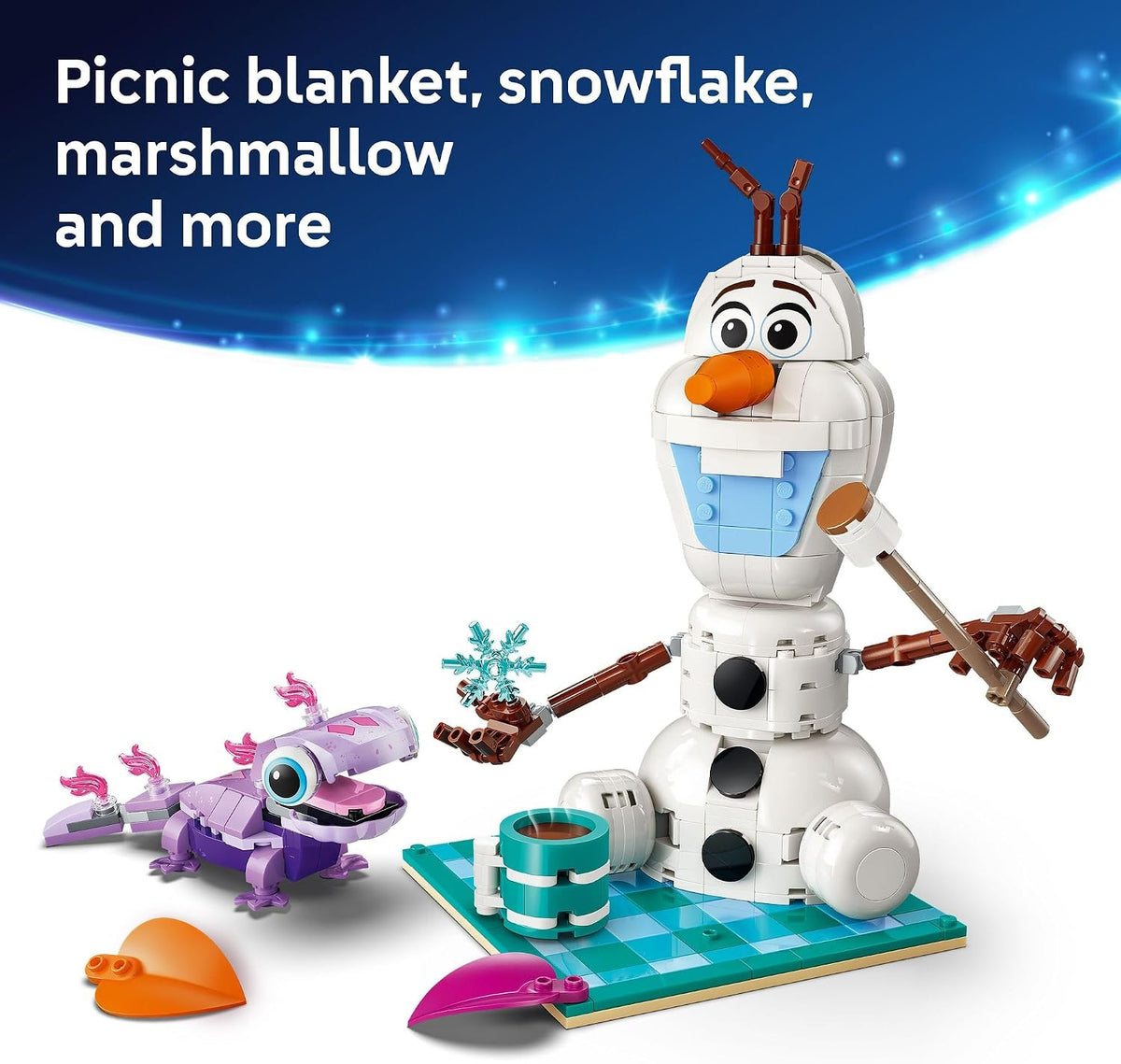 LEGO Disney Frozen Olaf and Bruni’s Picnic Fun 43287