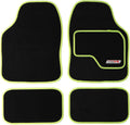 Sakura SS5308 Universal Car Mat Set, Lime