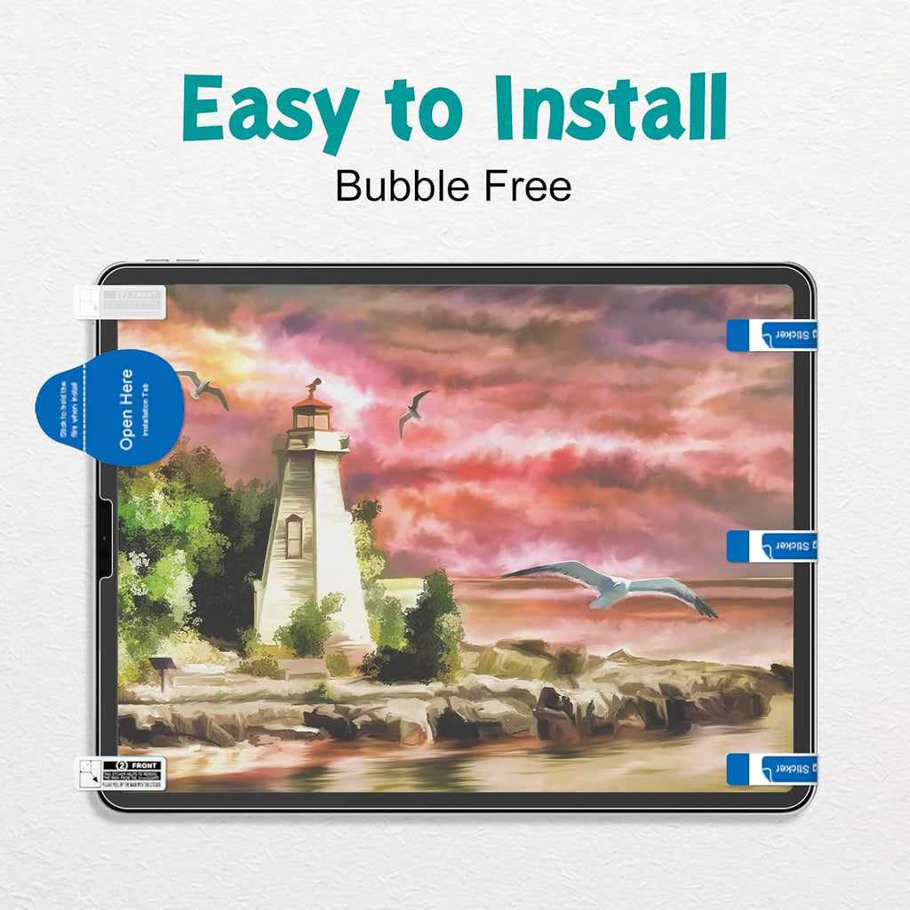 PAPERFEEL 2 Pack Screen Protector for iPad A16 11th 10th Gen 2025 2022