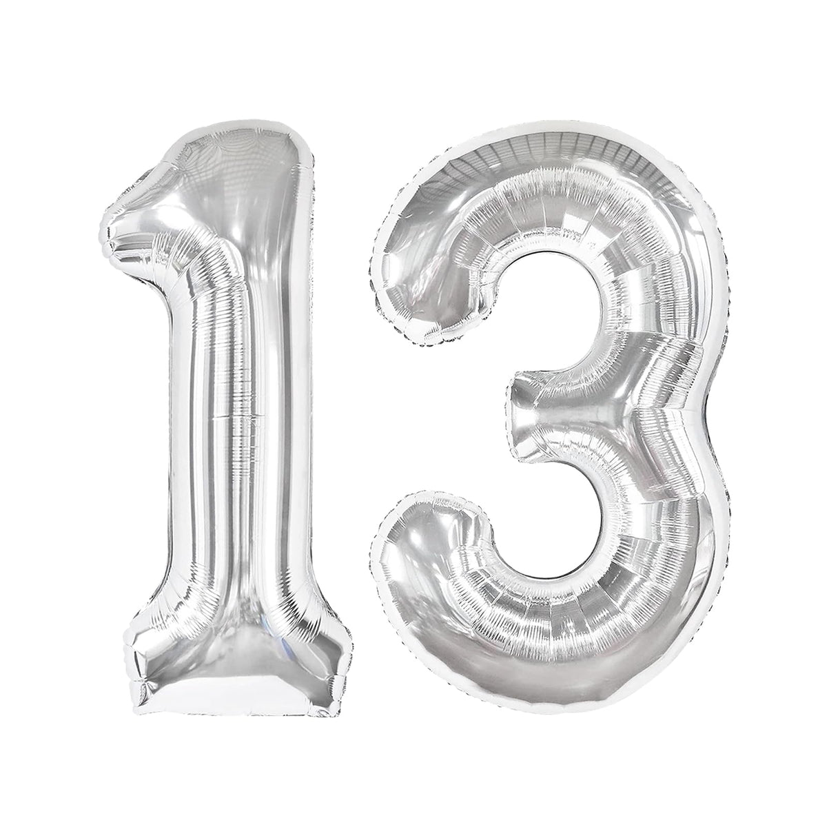 Laser Silver 6 Balloon - Number Balloon 40 Inch, 6th Hot Pink Decorations