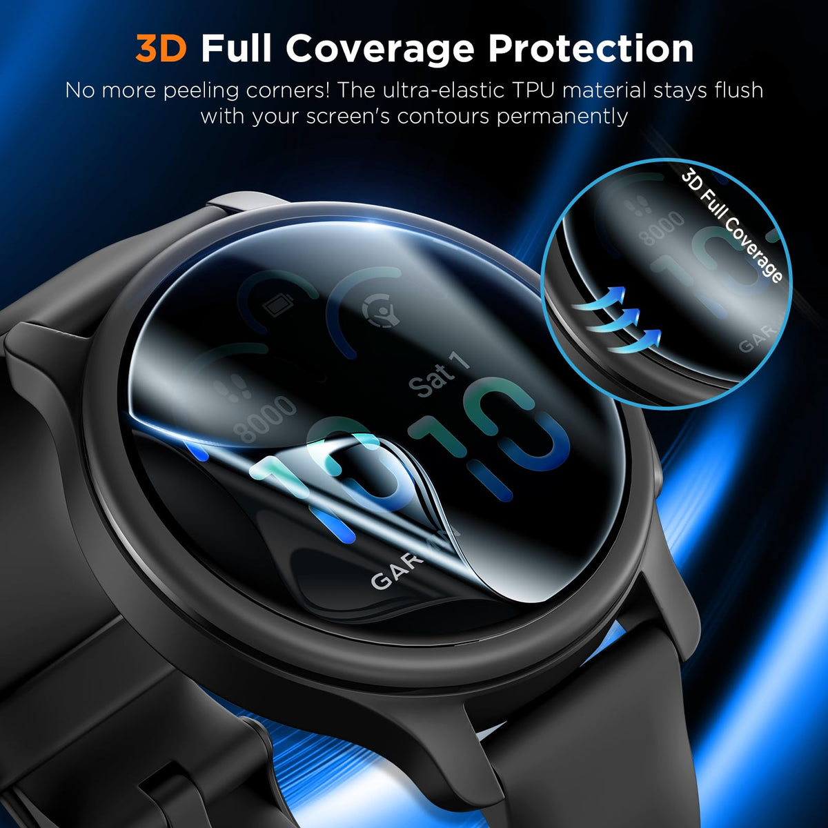 LK for Apple Watch Ultra 4/3/2 49mm Privacy Screen Protector