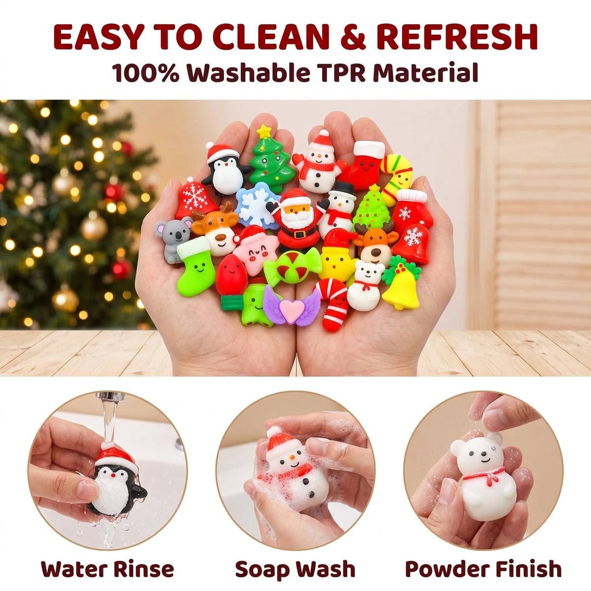 80 Pcs Party Favors for Kids 4-8, Kawaii Squishies Mochi Squishy Toys Bulk