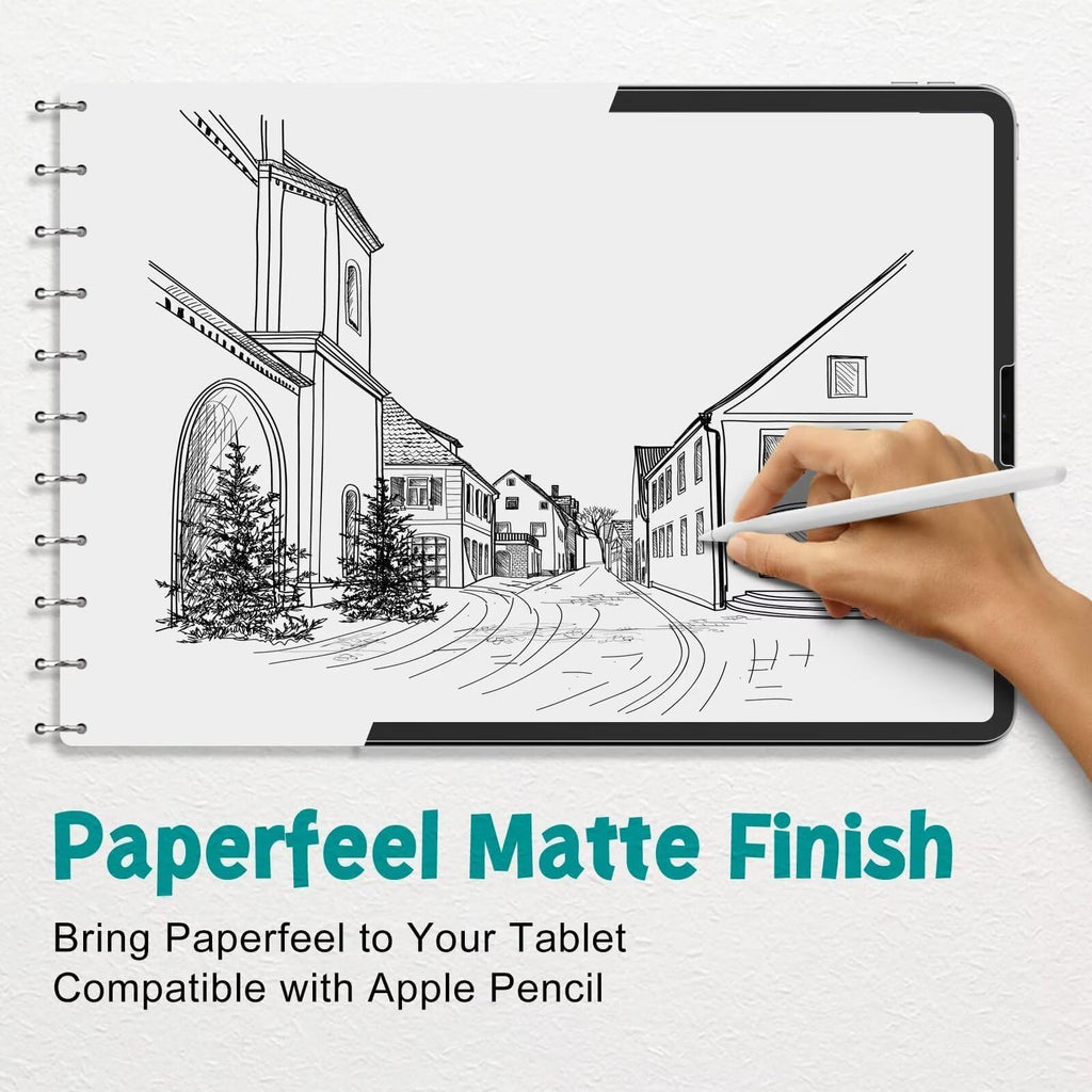 PAPERFEEL 2 Pack Screen Protector for iPad A16 11th 10th Gen 2025 2022