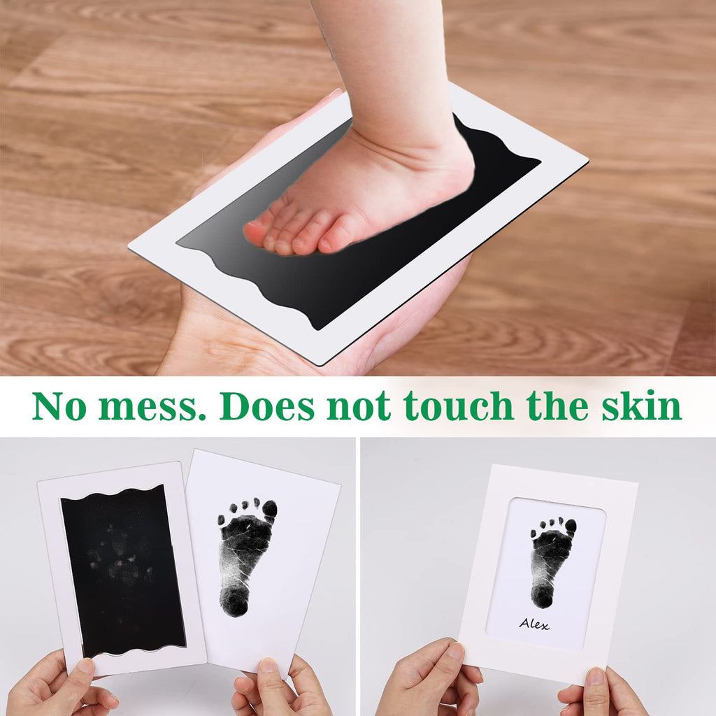 Nabance Baby Footprint Kit & Handprint Kit, Safe for Baby Hands and Feet