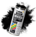 Acrylic Spray Paint Jet Black Matt RAL9005 [400ml] – Universal Spray for Metal, Plastic, Wood & Stone – High-Coverage, UV & Rain Resistant – Indoor & Outdoor Use