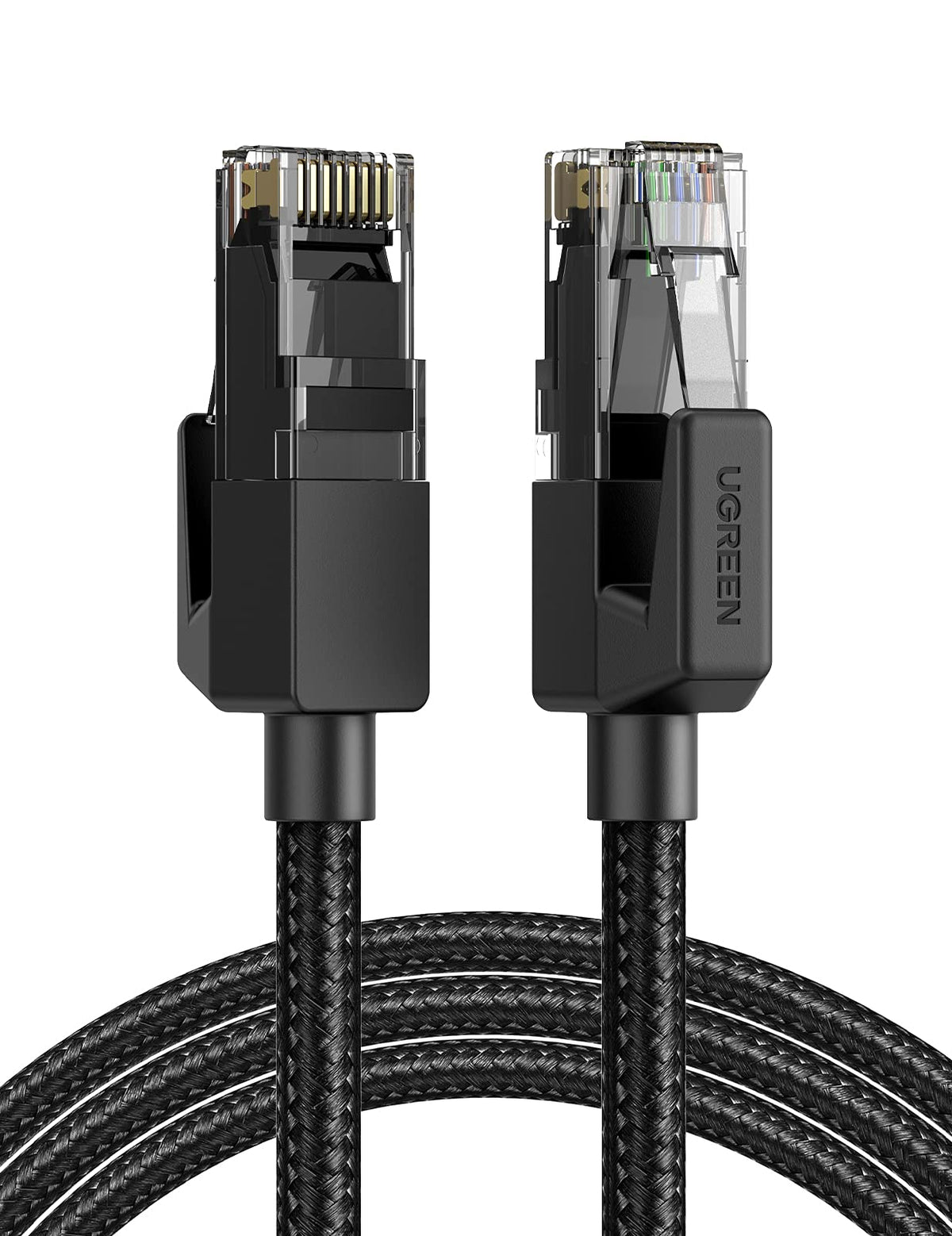 UGREEN Ethernet Cable 2M, High-Speed Gigabit Cat 6 Network Cable Braided