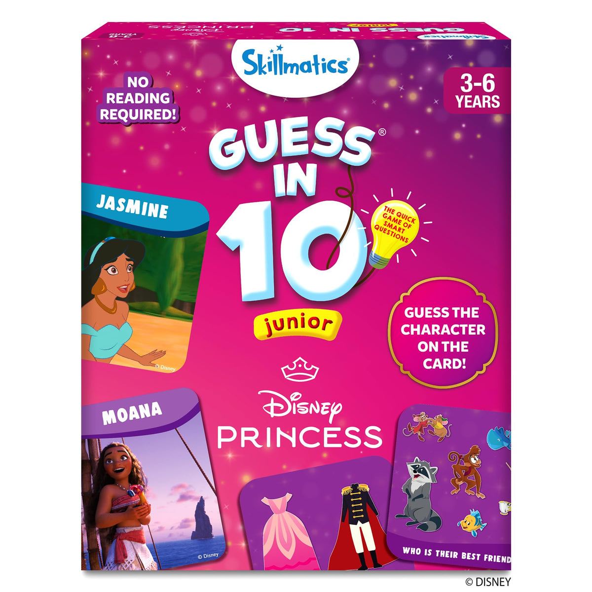 Skillmatics Guess in 10 Game, National Geographic Animals, Stocking Stuffer