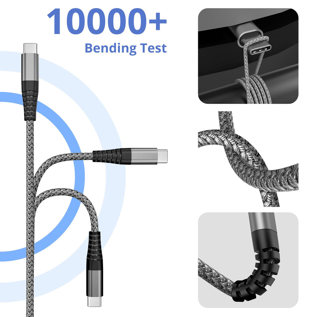 Ofuca USB C Charger Cable,3Pack 6FT/1.8M USB A to USB C Cable