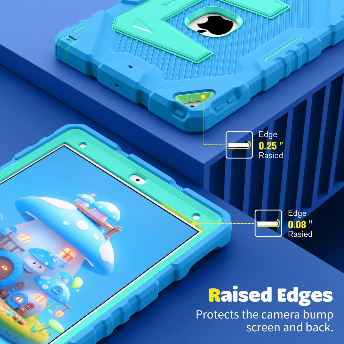 FINTIE Kid-Friendly Case for iPad 9th / 8th / 7th Generation 10.2 Inch