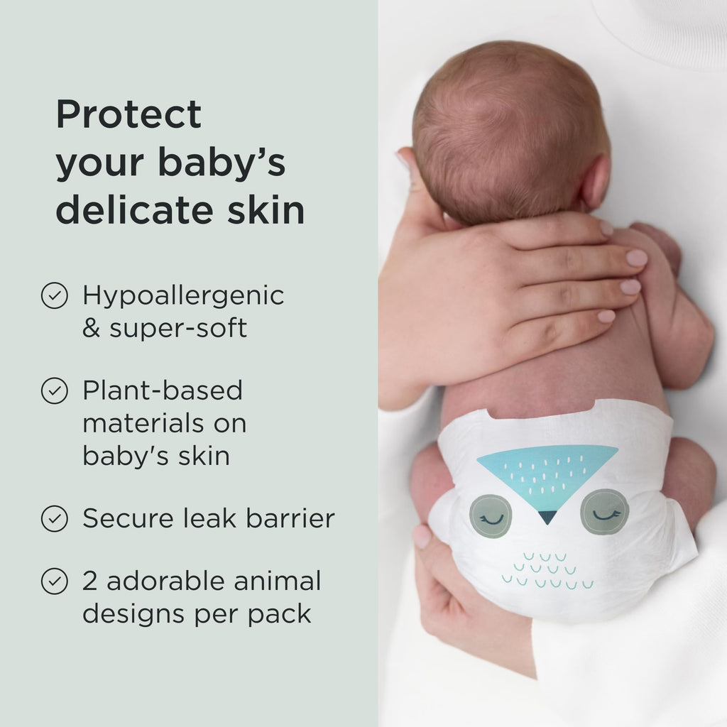 Kit & Kin Premium Baby Nappies Size 2, 4-8 kgs / 9-18 lbs, Pack of 152