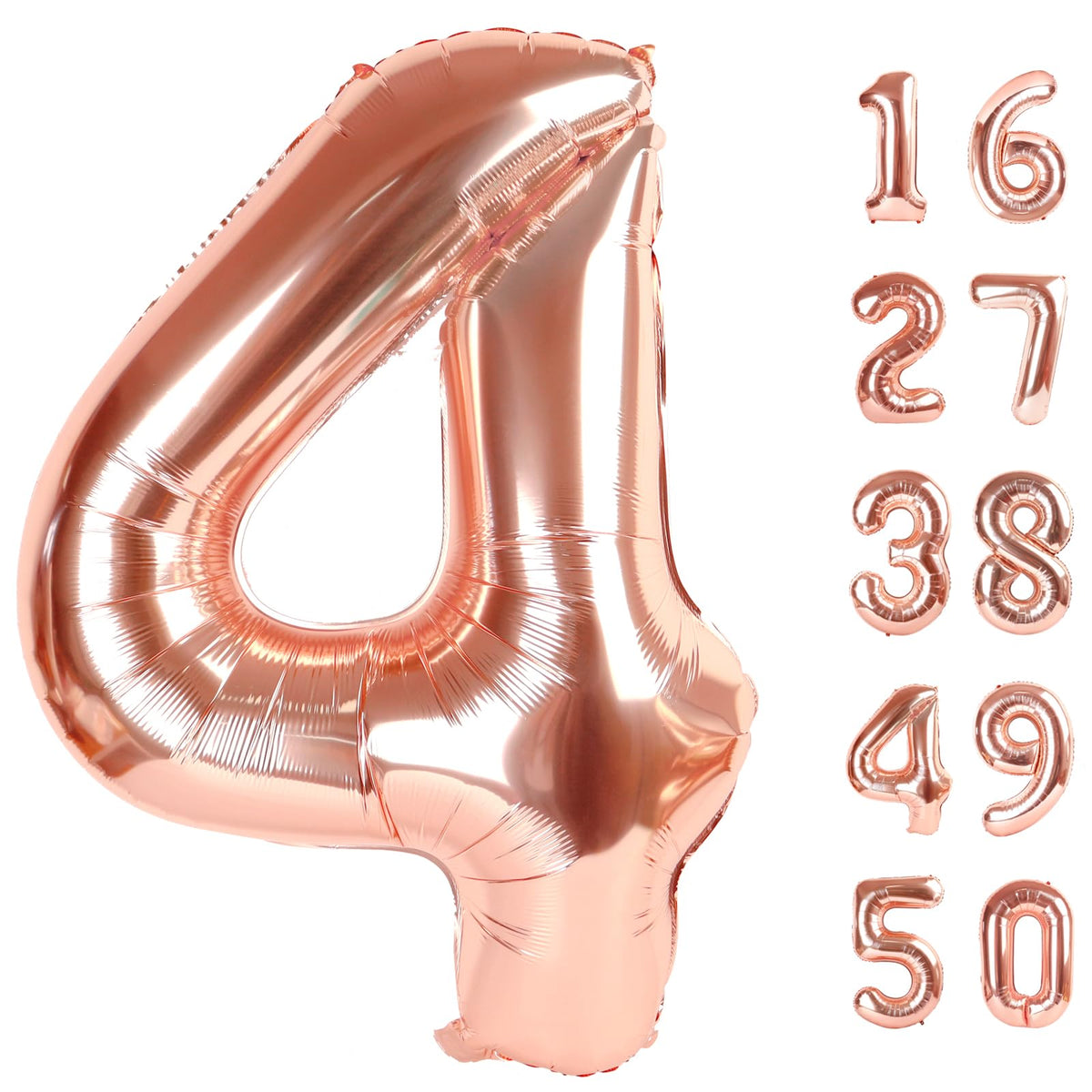 40 Inch Green Number 3 Balloons Foil Digital Helium Number Balloons