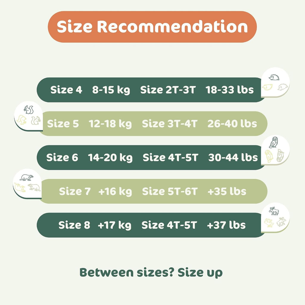 Naty FreeMovers Nappy Pants, Size 6 (16+kg), 18 Count