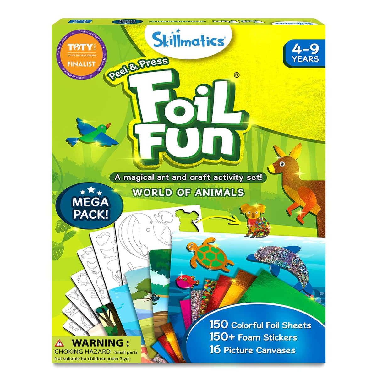 Skillmatics Foil Fun Disney Princess, Foil Art & Craft Kit, Christmas Gift