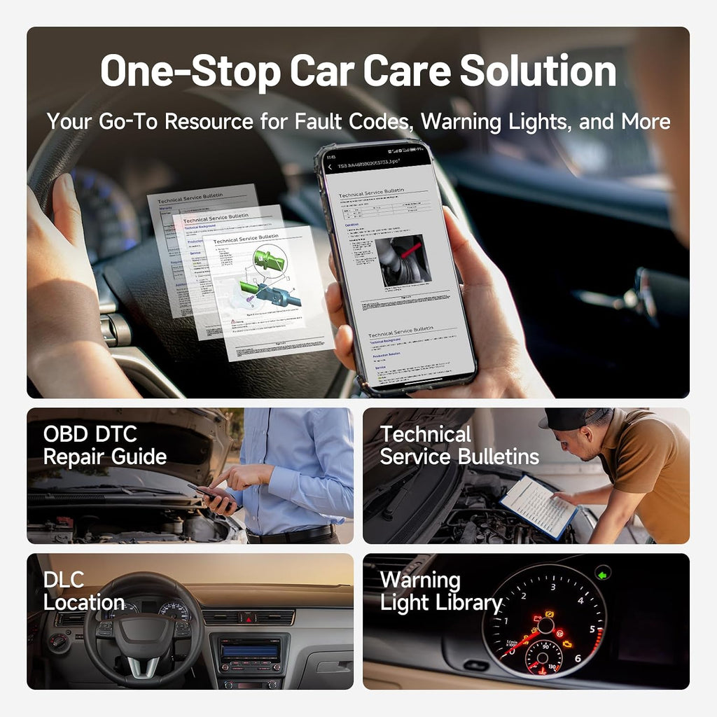 TOPDON CarPal A Obd2 Scanner Bluetooth, Full System Car Diagnostic Tool