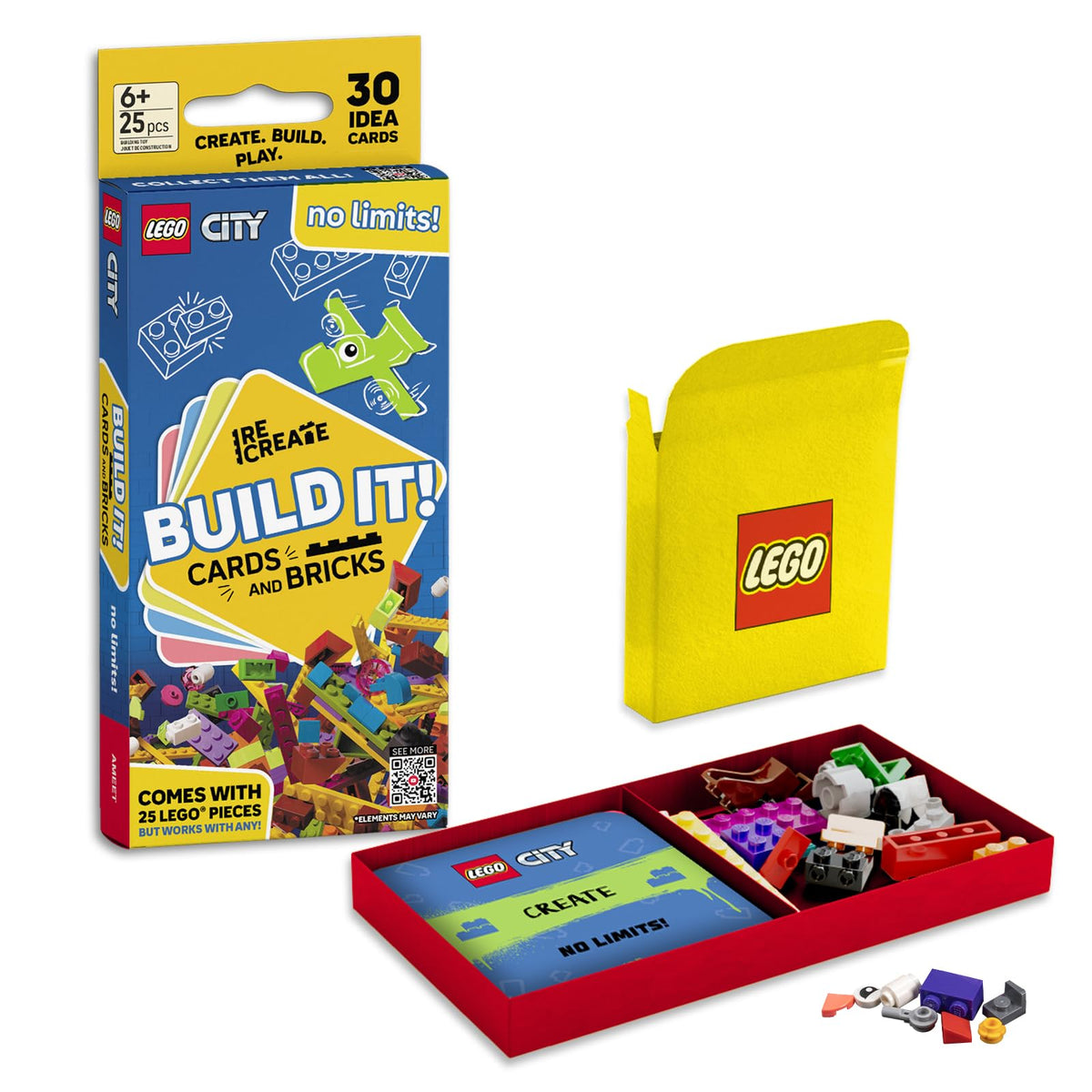 LEGO: Build IT! Cards and Bricks – Animals | Creative Building Ages 6+