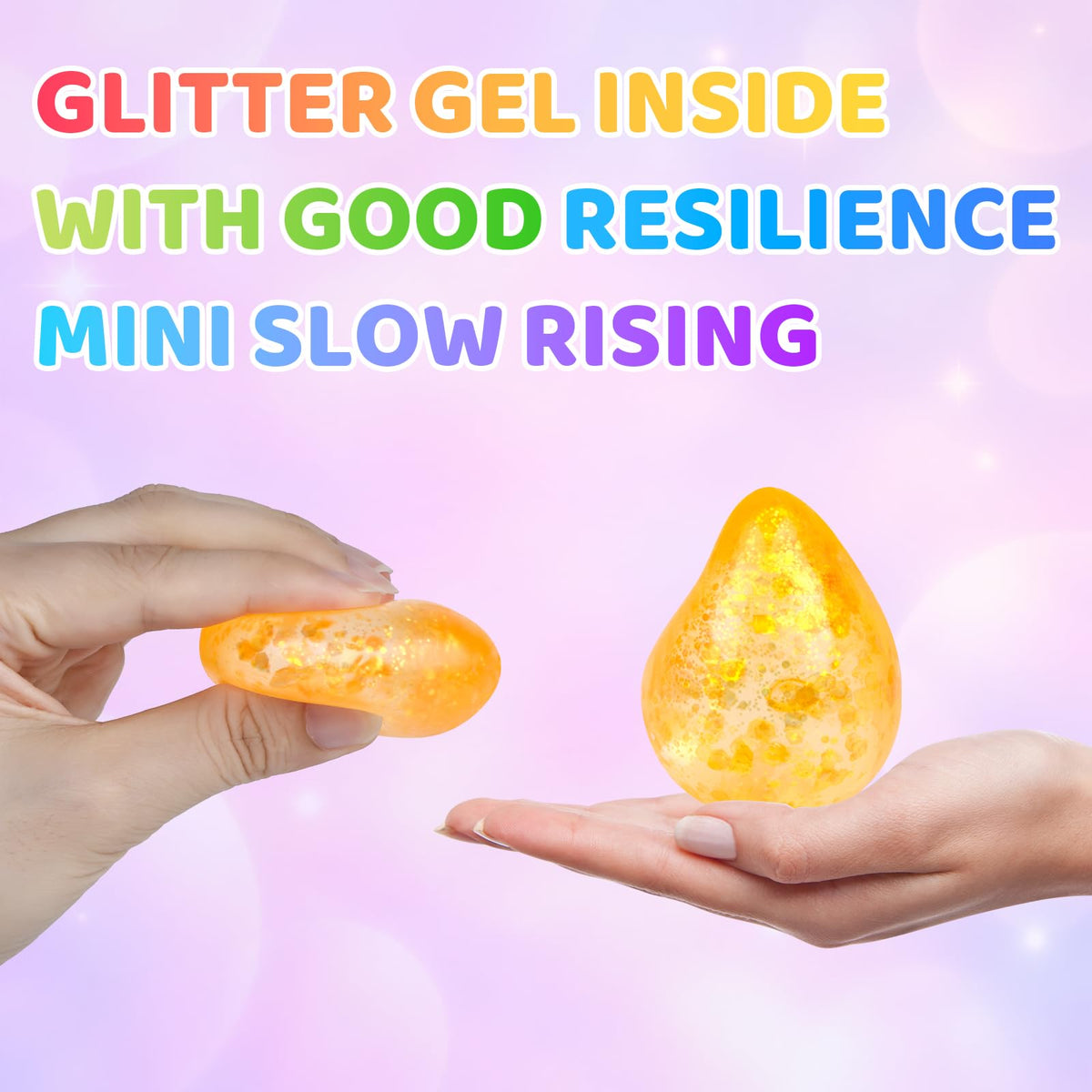 8 Pack Stress Cube ,Slow Rising Stress Balls for Adults