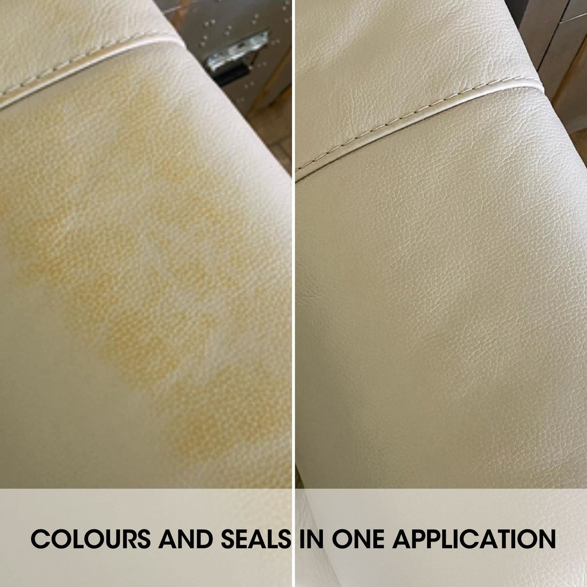 Furniture Clinic Leather Repair Paint & Dye | Self Seal Colourant for Quick and Easy Leather Repair | Suitable for Sofas, Car Seat, Shoes, Handbag, and More - Dark Brown, 250ml