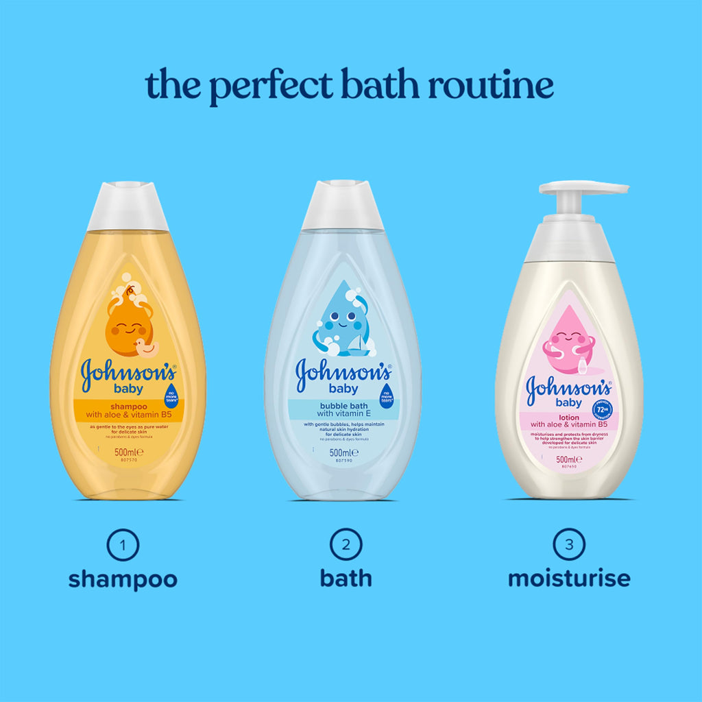 Johnson’s Baby Bath 500 ml (Pack of 1) NO MORE TEARS®