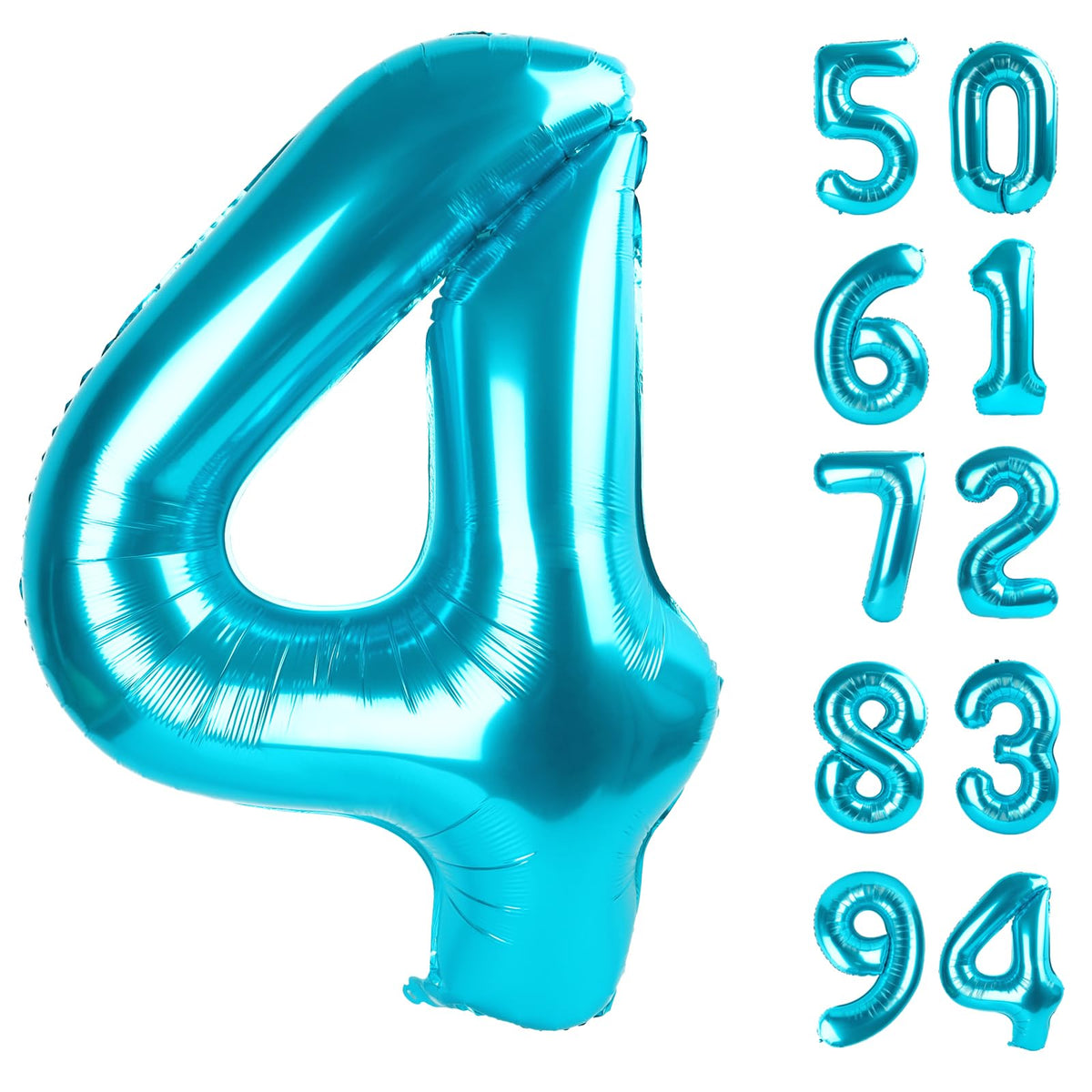 Laser Silver 6 Balloon - Number Balloon 40 Inch, 6th Hot Pink Decorations