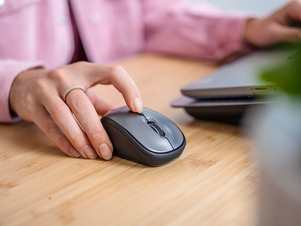 Trust Nito Ergonomic Wireless Mouse with Thumb Rest, 6 Buttons