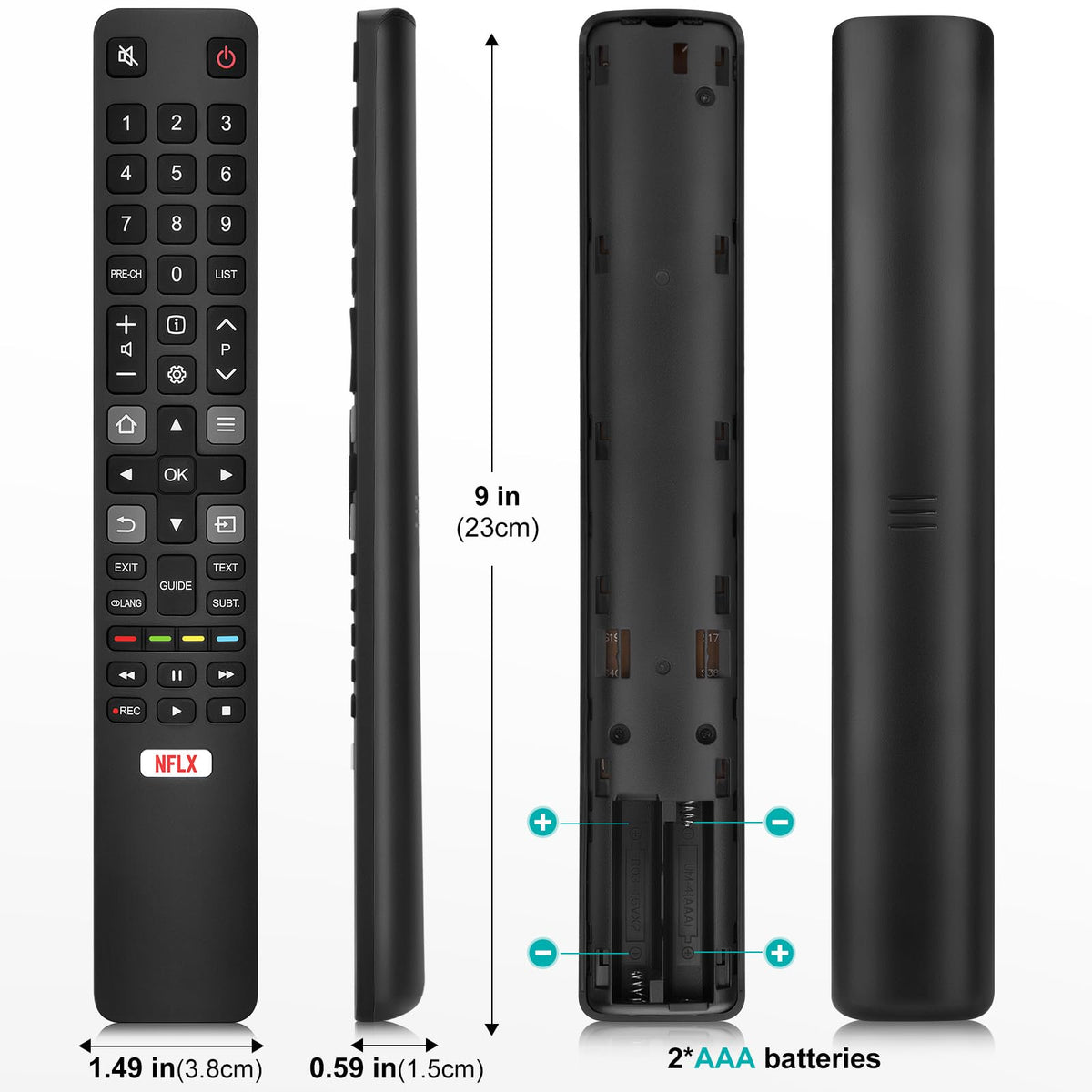 Universal TV Remote for Hisense-Smart-TV-Remote-Control-Replacement