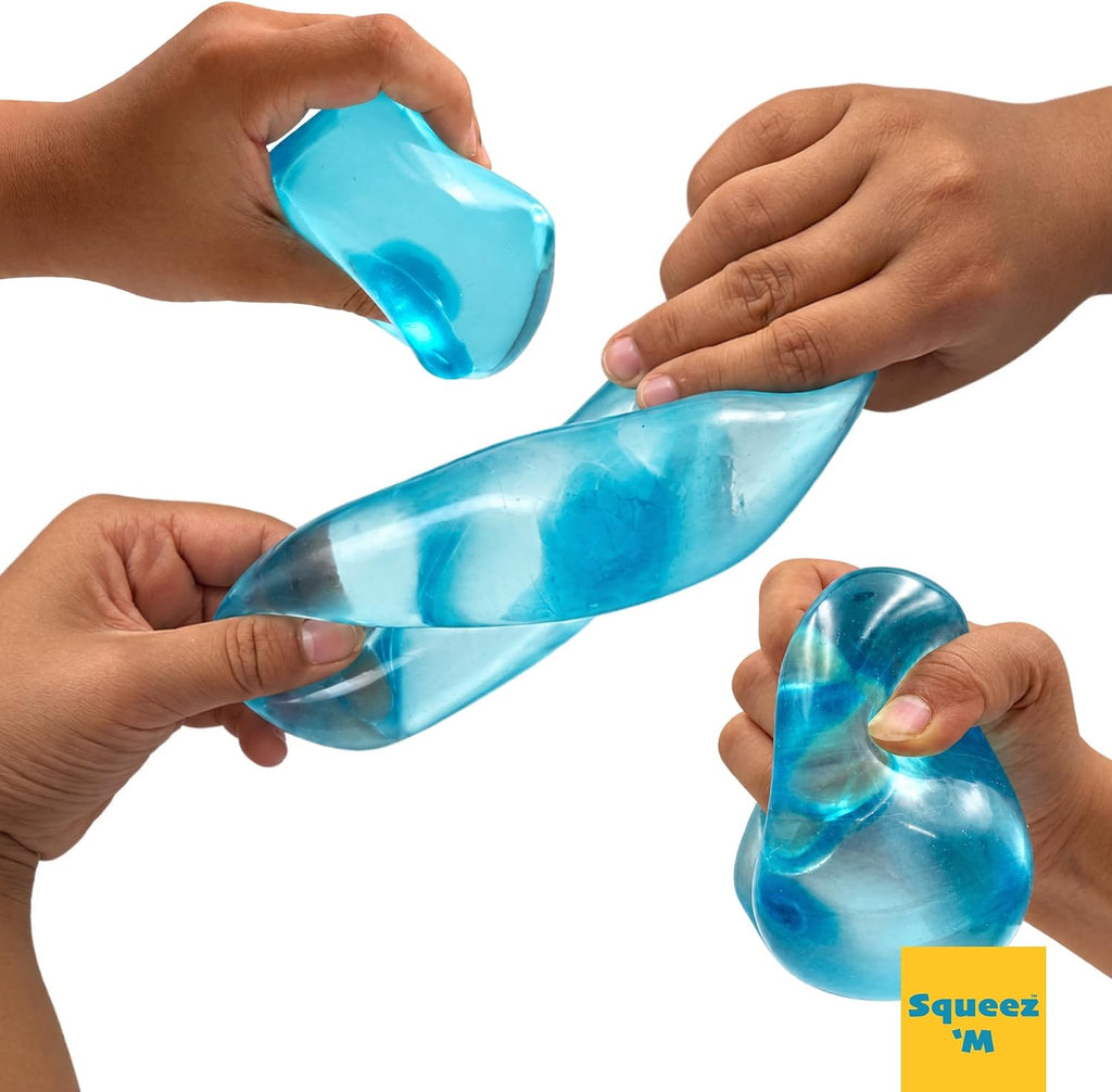 Original BigBlok Premium Stress Cube, Squishy Fidget Toy, Kids & Adults