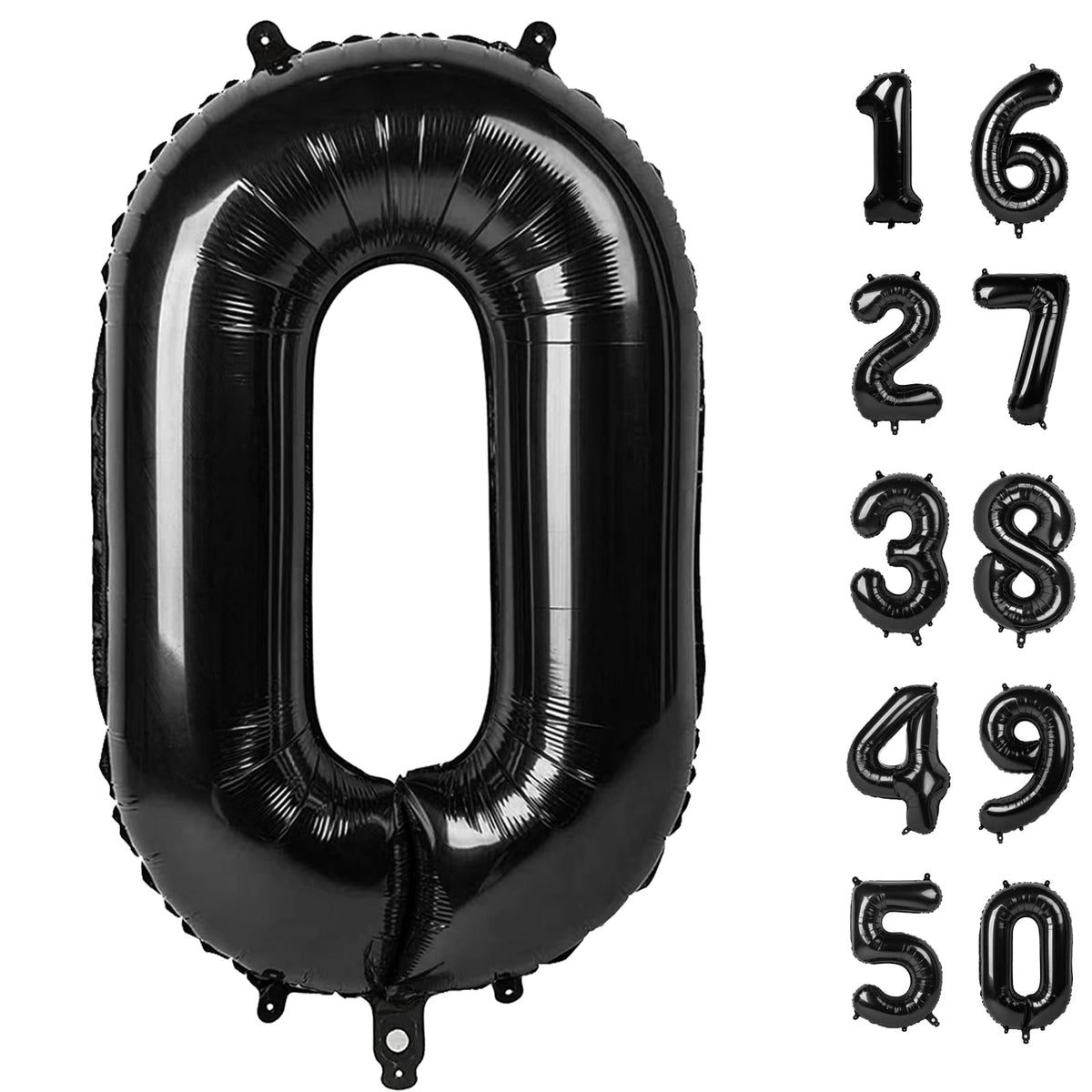 40 Inch Green Number 3 Balloons Foil Digital Helium Number Balloons