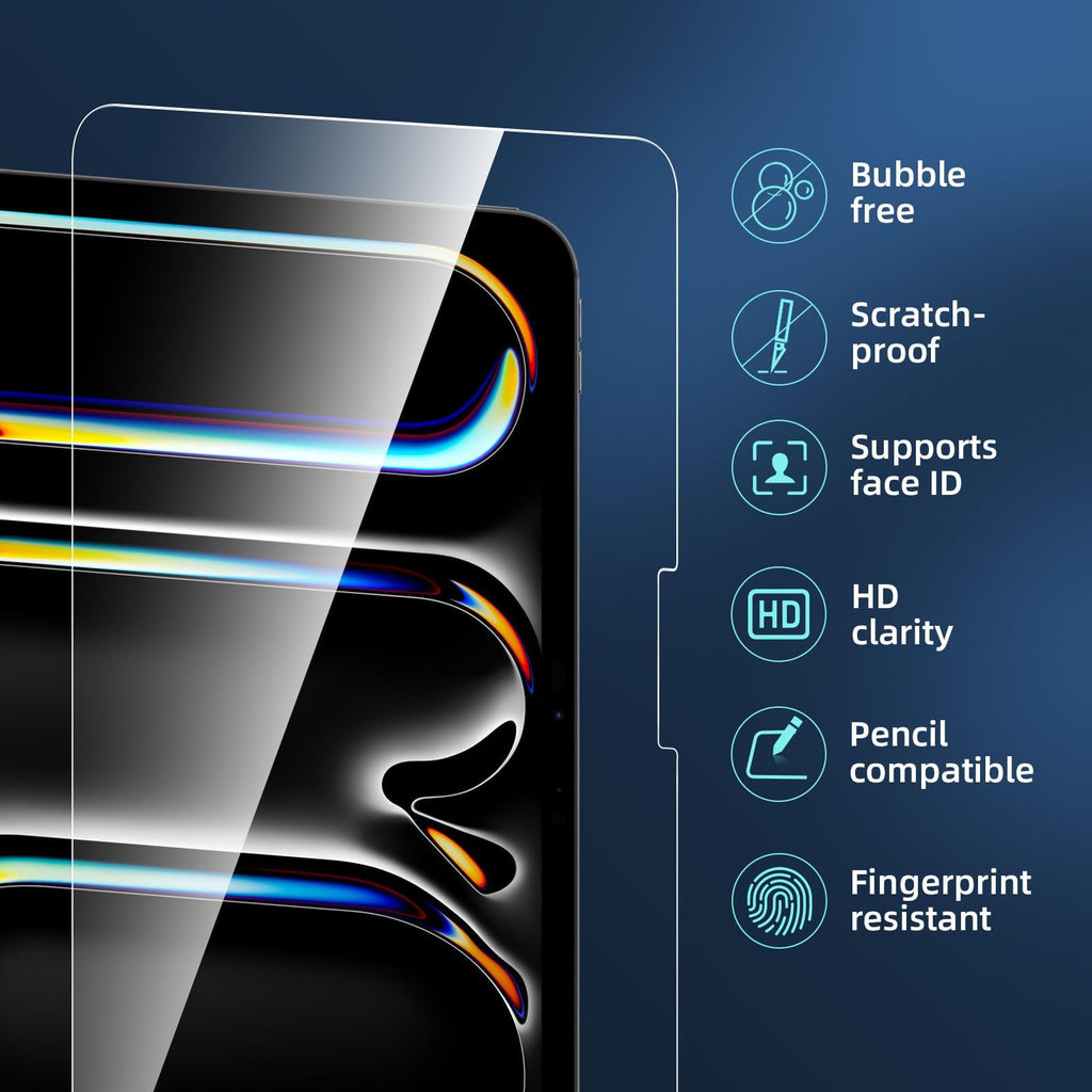 NEW'C for iPad (A16) 2025, iPad (10th Generation) 2022 Screen Protector