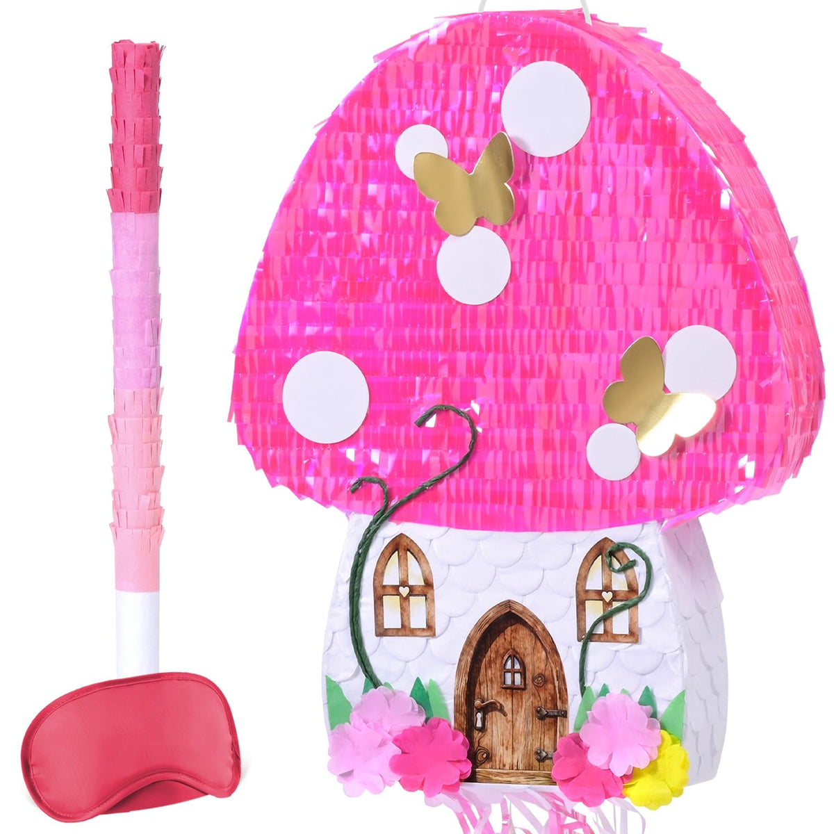 WERNNSAI Easter Bunny Piñata - Easter Rabbit Piñata, Spring Party Decor