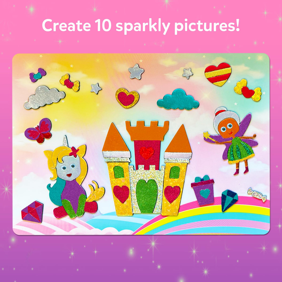 Skillmatics Foil Fun Disney Princess, Foil Art & Craft Kit, Christmas Gift