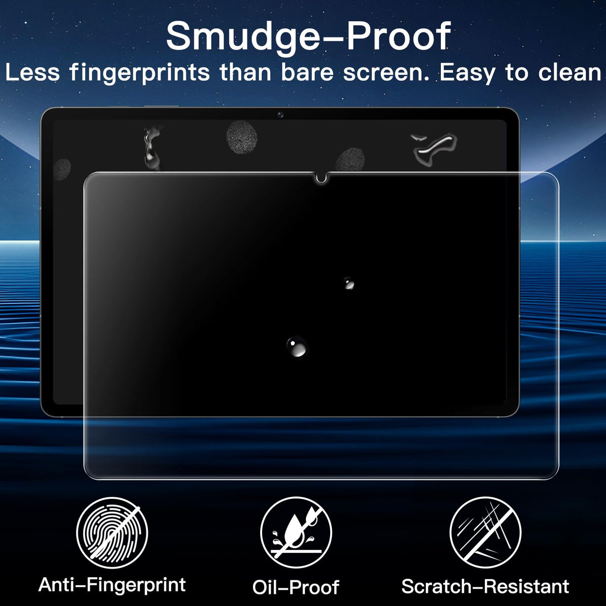 JETech Screen Protector for Samsung Galaxy Tab S8 Ultra 14.6", 2-Pack