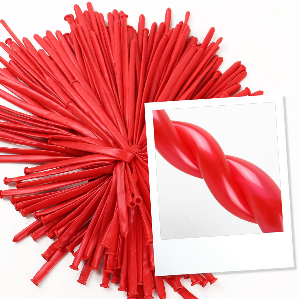 260 Balloons - Clear Long Balloons for Tying Balloon Arch & Balloon Ties