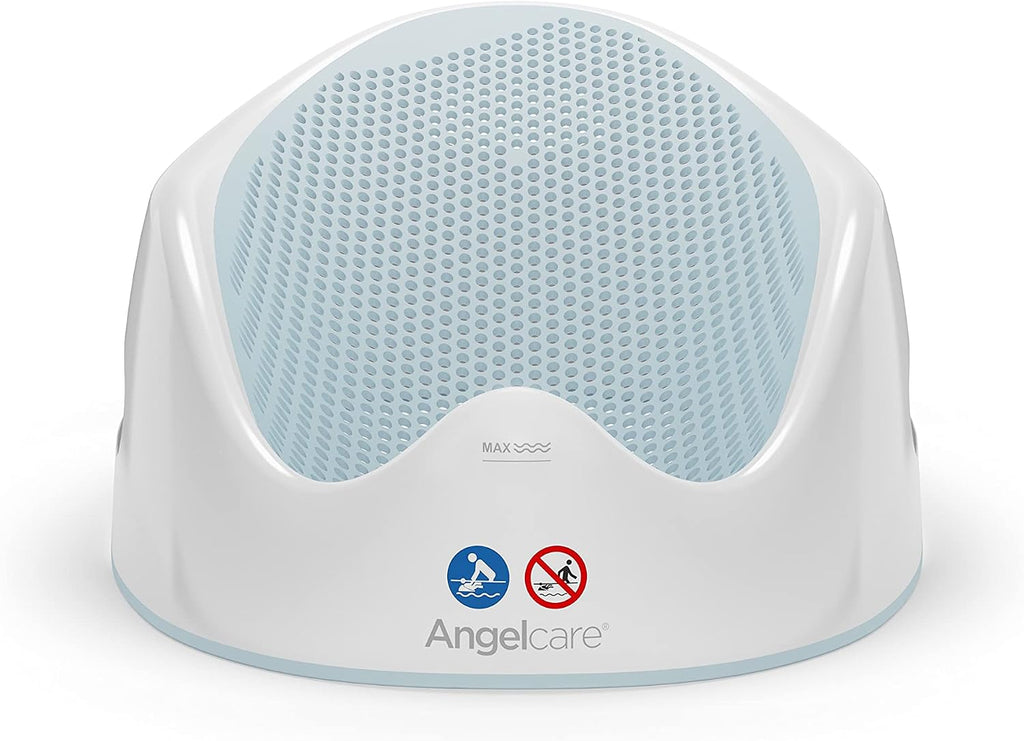 Angelcare - Baby Bath Support - Soft Touch Support - Water Level Indicator - Ideal for Babies Less Than 6 Months Old - Aqua