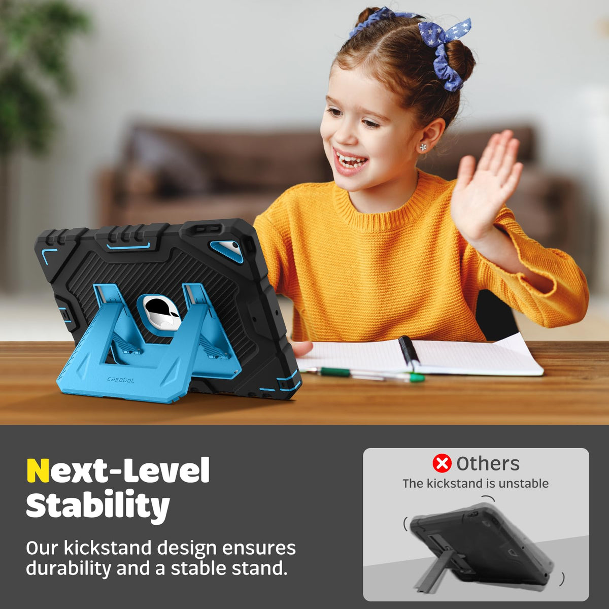 FINTIE Kid-Friendly Case for iPad 9th / 8th / 7th Generation 10.2 Inch