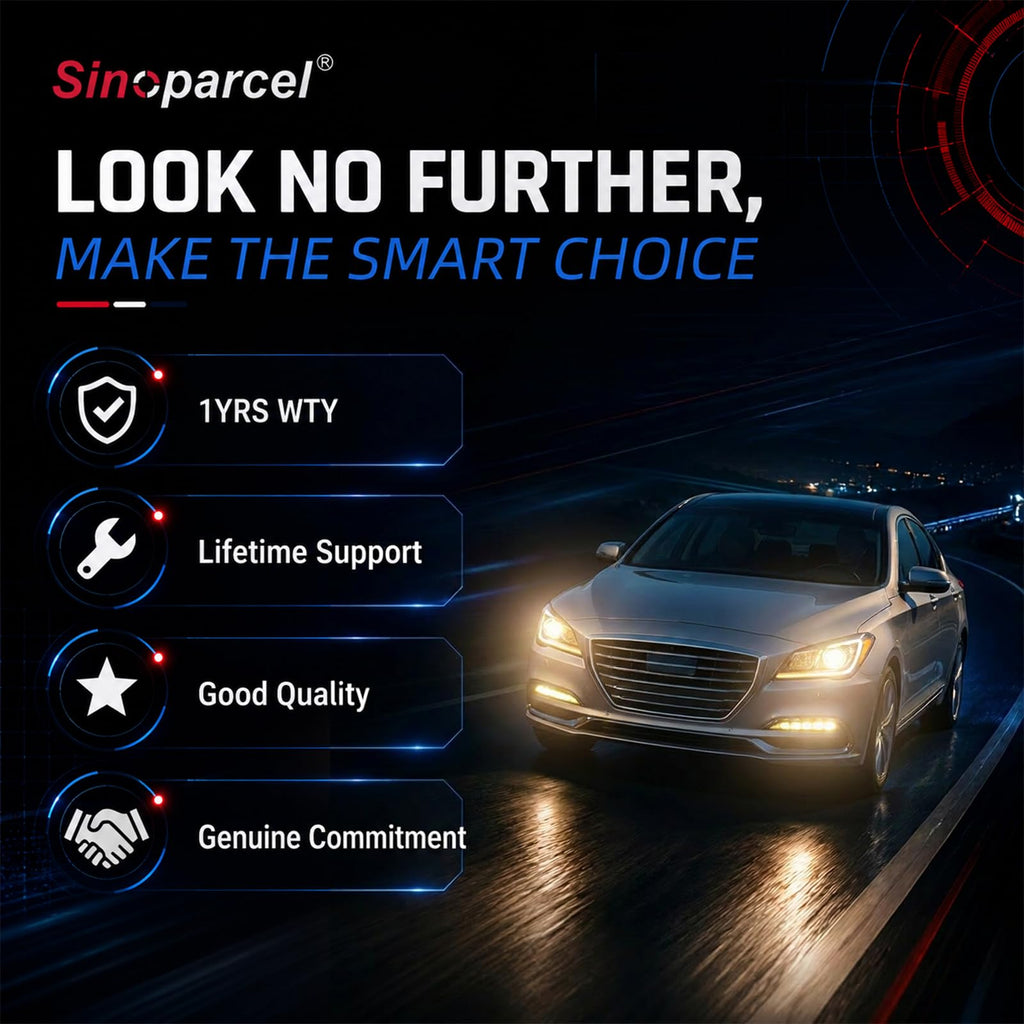 Sinoparcel H15 Headlight Bulb, OEM Replacement, Standard 3200K Warm White