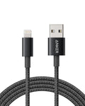 Anker USB A to Lightning Cable,MFi Certified(1.8m, 1Pack, Black)