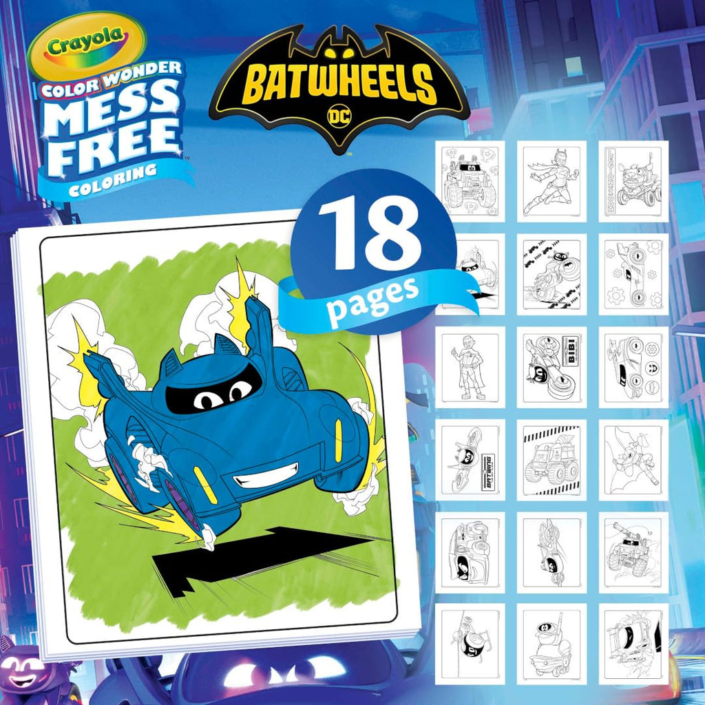 Crayola Color Wonder Mess Free Coloring Activity Set (30+ Pcs)