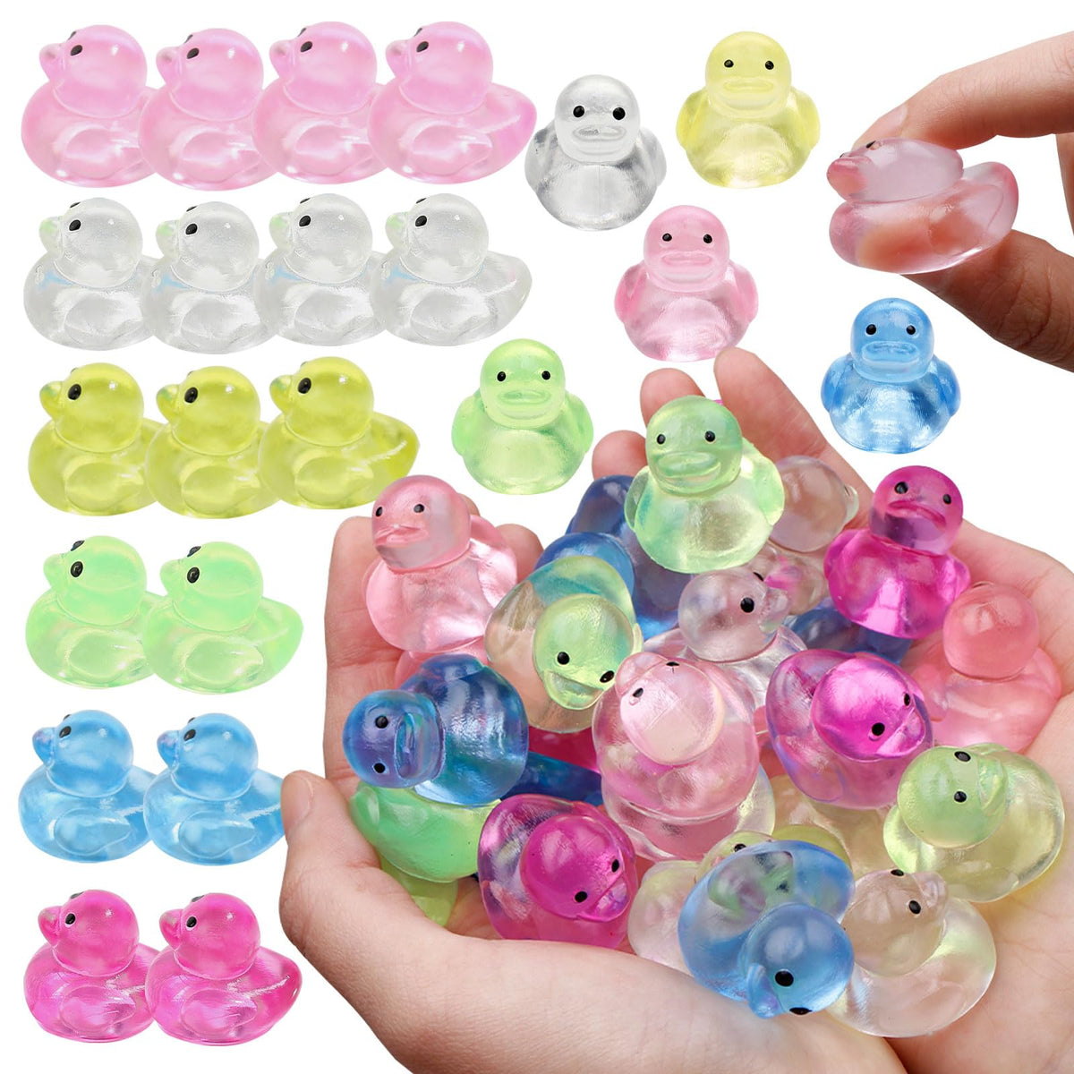 Sensory Toys 24 Pcs Cube Squishy Fidget Stress Toys for Adults Kids